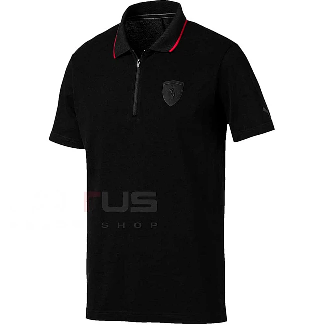 МЪЖКА ТЕНИСКА PUMA FERRARI POLO SHIRT BLACK