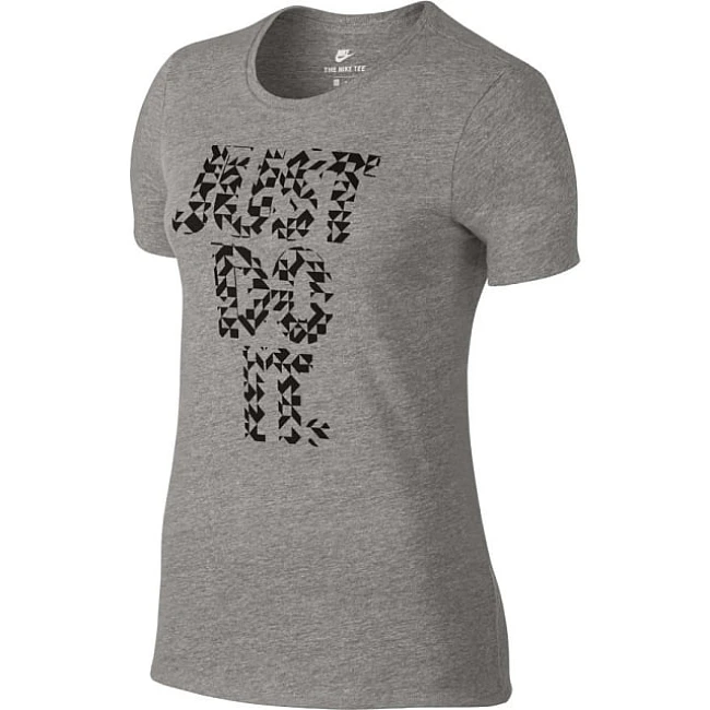 ДАМСКА ТЕНИСКА NIKE NSW TEE CREW JDI TANGRAMS GREY - Lotus Sport ДАМСКА ТЕНИСКА NIKE NSW TEE CREW JDI TANGRAMS GREY