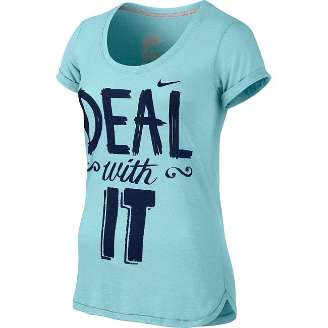 ТЕНИСКА NIKE DEAL WITH IT SCOOP NECK T-SHIR