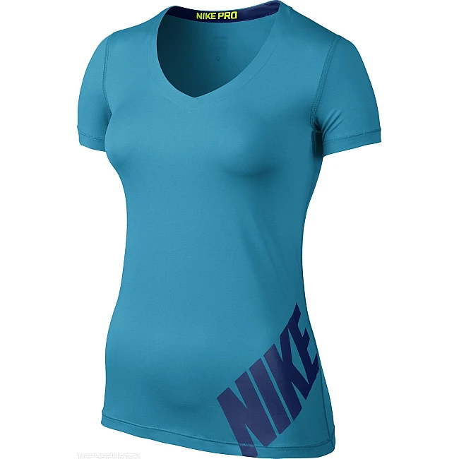 ТЕНИСКА NIKE PRO LOGO SS TOP
