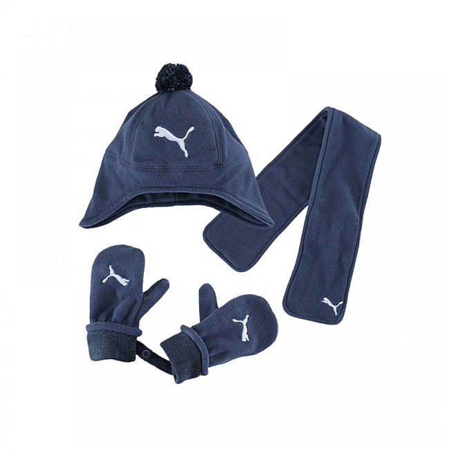 ЗИМЕН СЕТ PUMA MINICATS FLEECE SET  DENIM