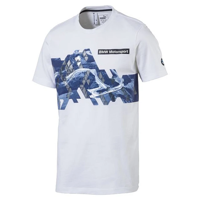 МЪЖКА ТЕНИСКА PUMA BMW MSP GRAPHIC TEE T-SHIRT WHITE