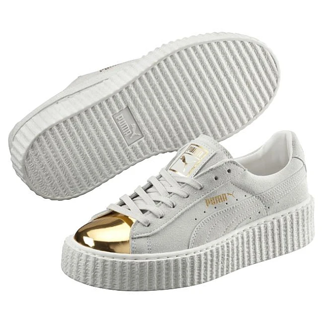 ДАМСКИ ОБУВКИ PUMA SUEDE PLATFORM GOLD