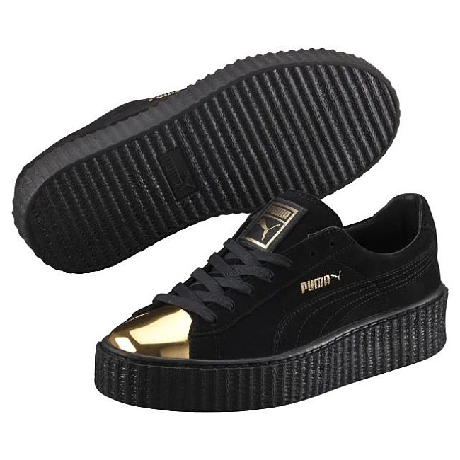 ДАМСКИ ОБУВКИ PUMA SUEDE PLATFORM GOLD