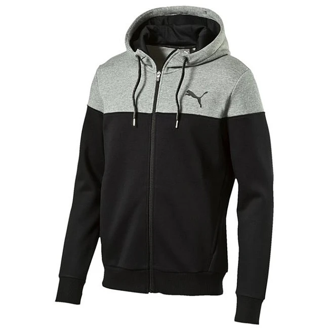МЪЖКО ГОРНИЩЕ PUMA ALPHA BLOCK FZ HOODY FL - Lotus Sport МЪЖКО ГОРНИЩЕ PUMA ALPHA BLOCK FZ HOODY FL