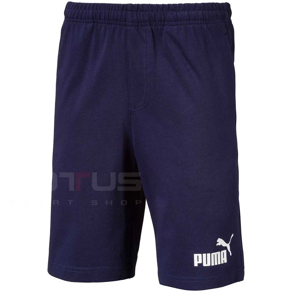ДЕТСКИ КЪСИ ПАНТАЛОНИ PUMA ESS JERSEY SHORTS B PEACOAT - lotus-sport.bg
