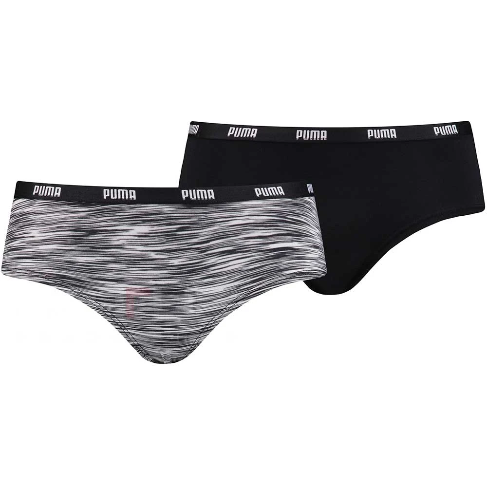 ДАМСКИ БИКИНИ PUMA HIPSTER 2P PACKED BOXER WHITE/BLACK - lotus-sport.bg