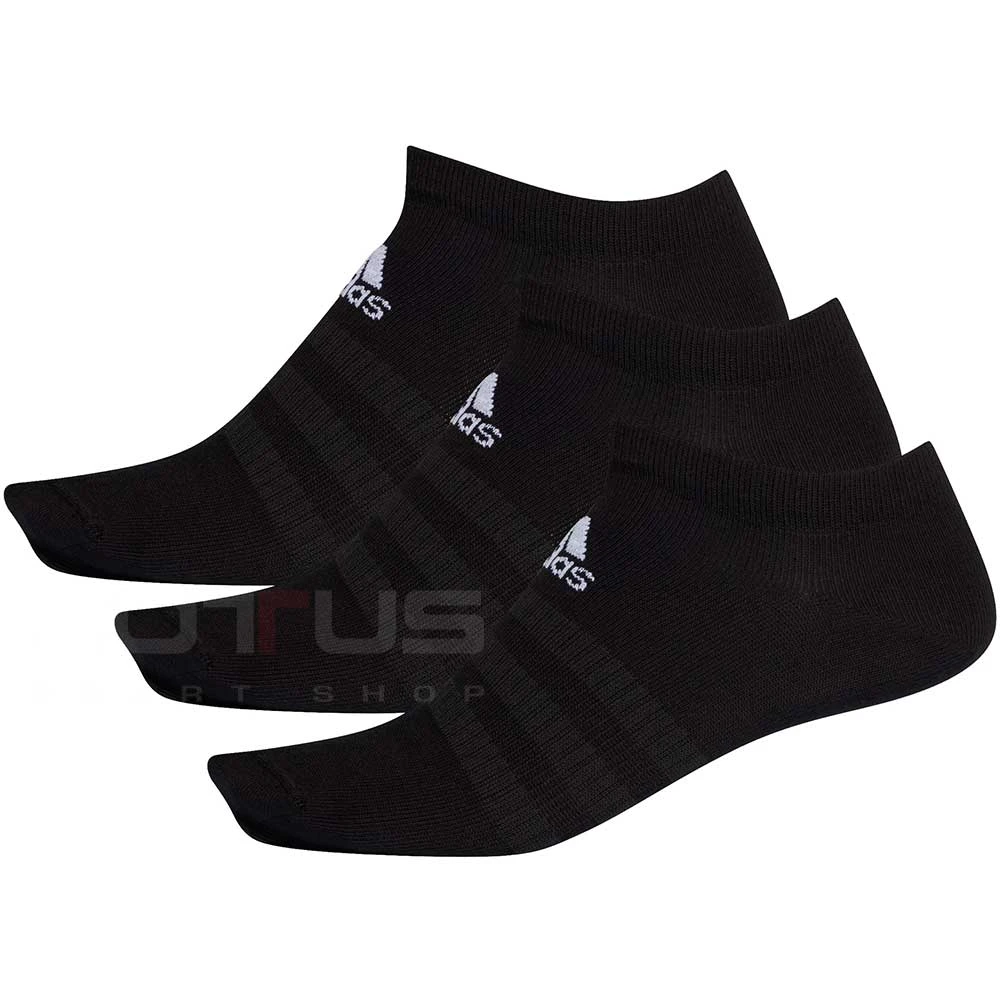 ЧОРАПИ ADIDAS LIGHT LOW 3PP BLACK - lotus-sport.bg