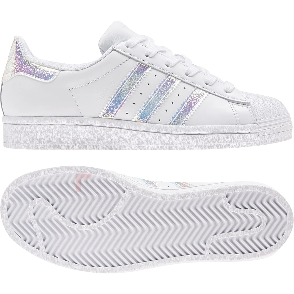 ДЕТСКИ ОБУВКИ ADIDAS SUPERSTAR J WHITE/METALLIC - lotus-sport.bg