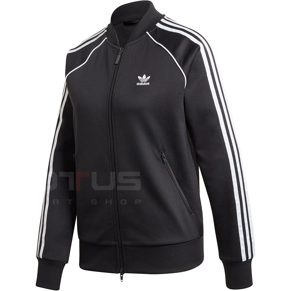 ДАМСКО ГОРНИЩЕ ADIDAS SST TRACKTOP PB BLACK - lotus-sport.bg