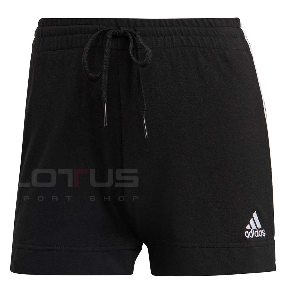 ДАМСКИ КЪСИ ПАНТАЛОНИ ADIDAS W 3S SJ SHO BLACK - lotus-sport.bg