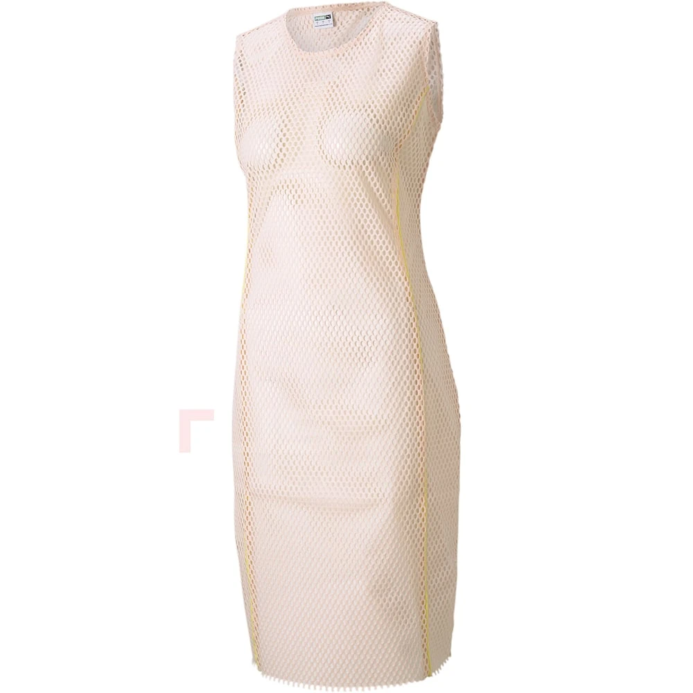 ДАМСКА РОКЛЯ PUMA EVIDE MESH DRESS CL PINK - lotus-sport.bg