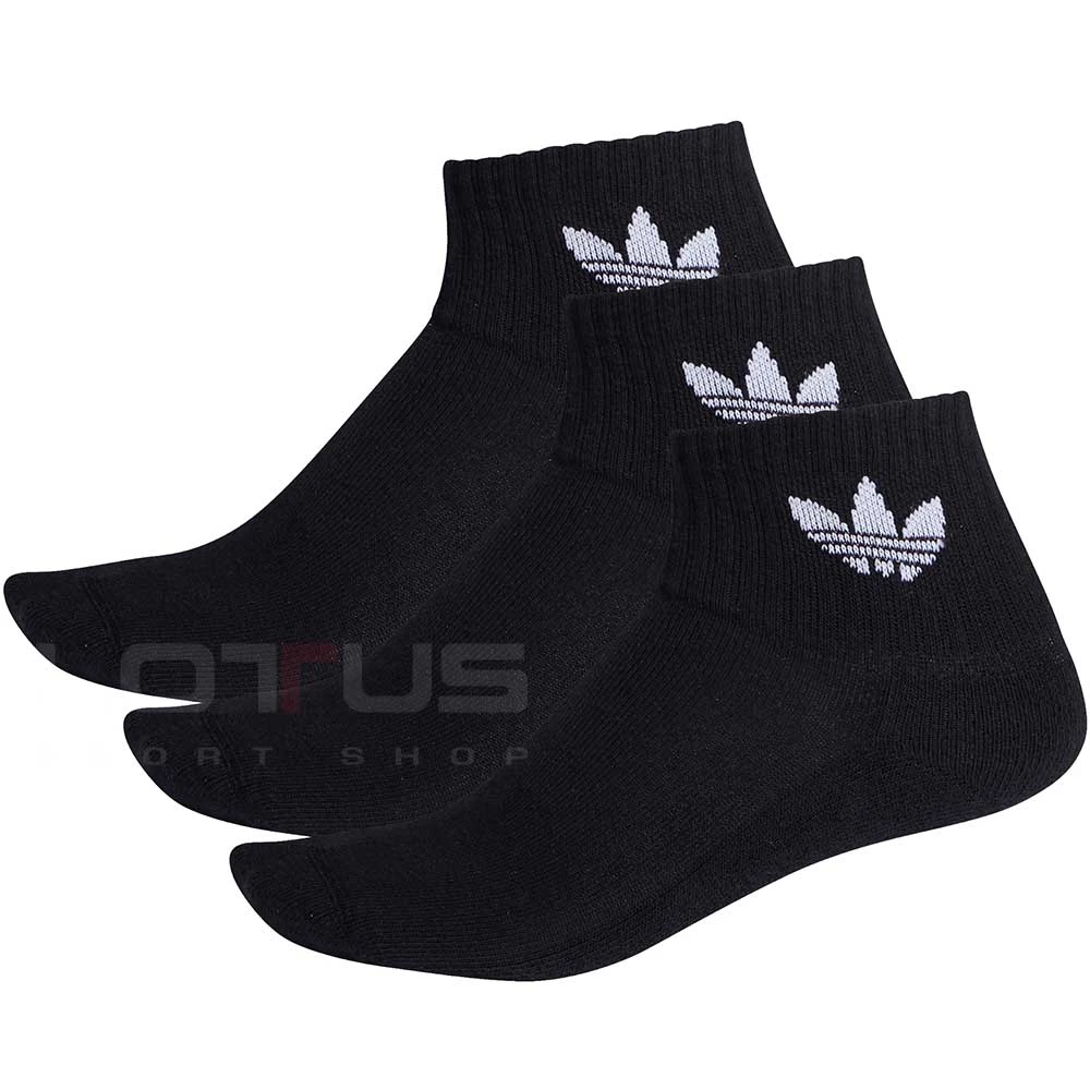 ЧОРАПИ ADIDAS MID ANKLE SCK BLACK - lotus-sport.bg