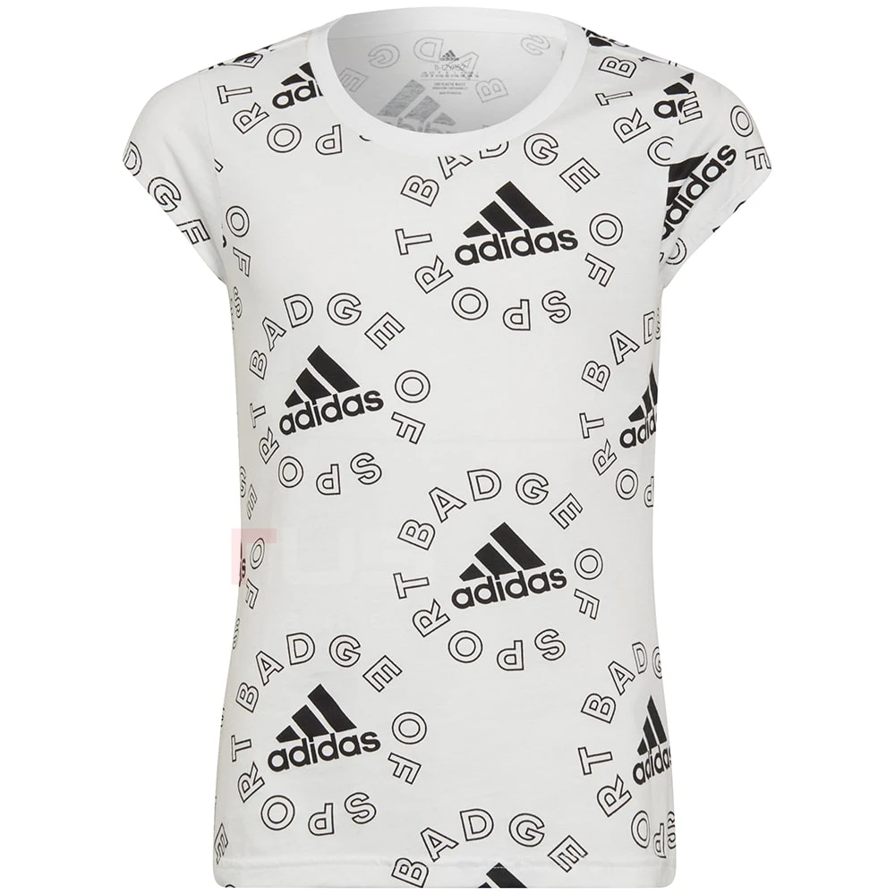 ДЕТСКА ТЕНИСКА ADIDAS LOGO T ESS WHITE - lotus-sport.bg