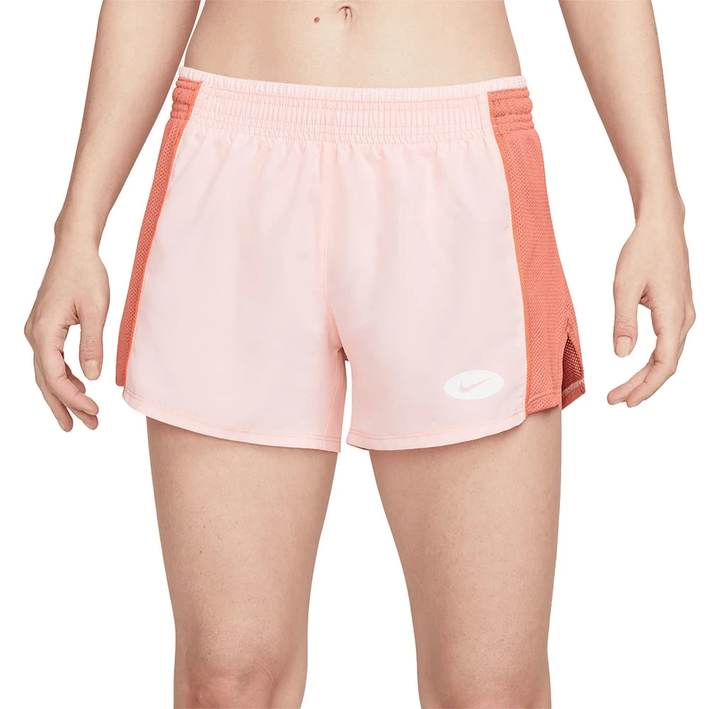 ДАМСКИ КЪСИ ПАНТАЛОНИ NIKE DF ICN CLSH 10K SHORT PINK - lotus-sport.bg