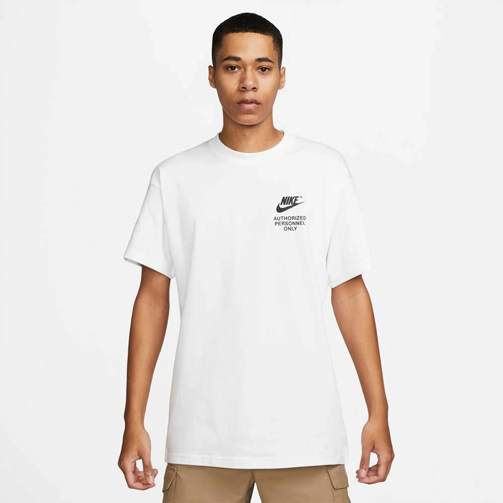 МЪЖКА ТЕНИСКА NIKE DM6427-100 NSW AUTHRZD  PERSONNEL TEE WHITE - lotus-sport.bg