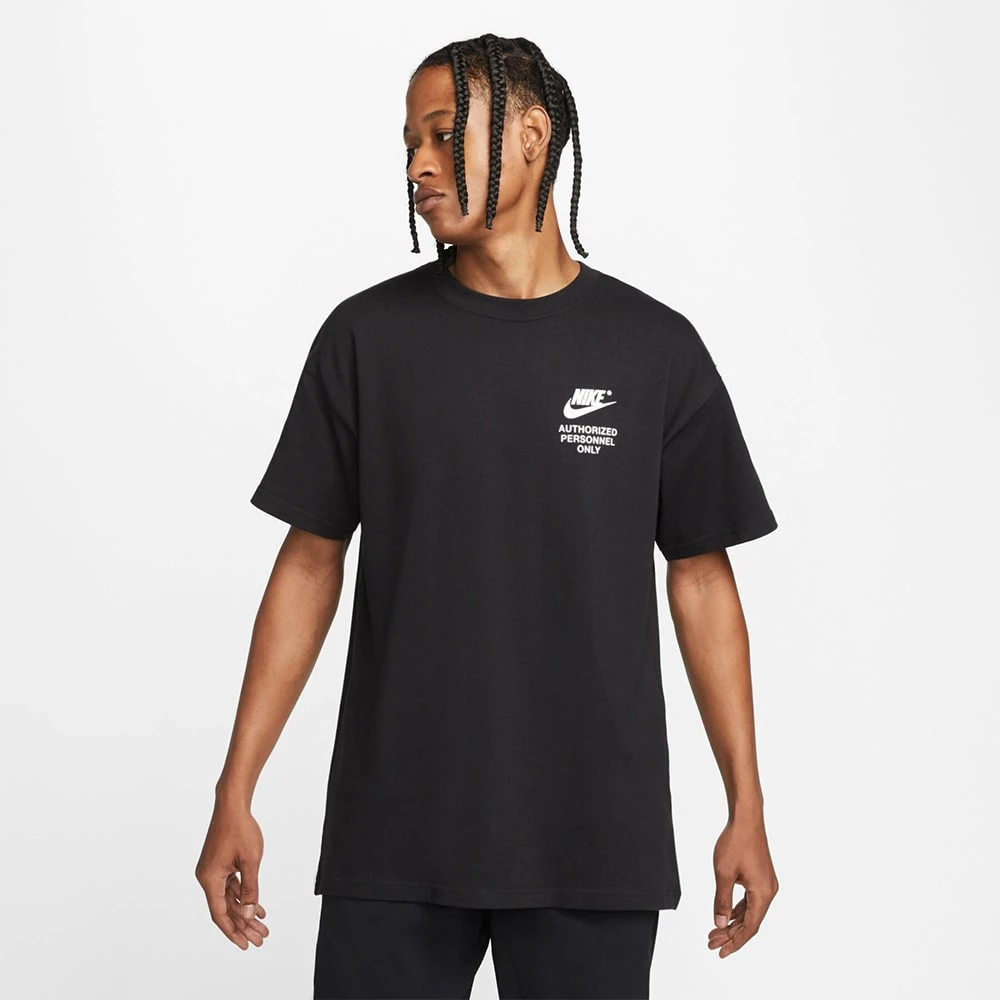 МЪЖКА ТЕНИСКА NIKE NSW AUTHRZD PERSONNEL TEE BLACK - lotus-sport.bg