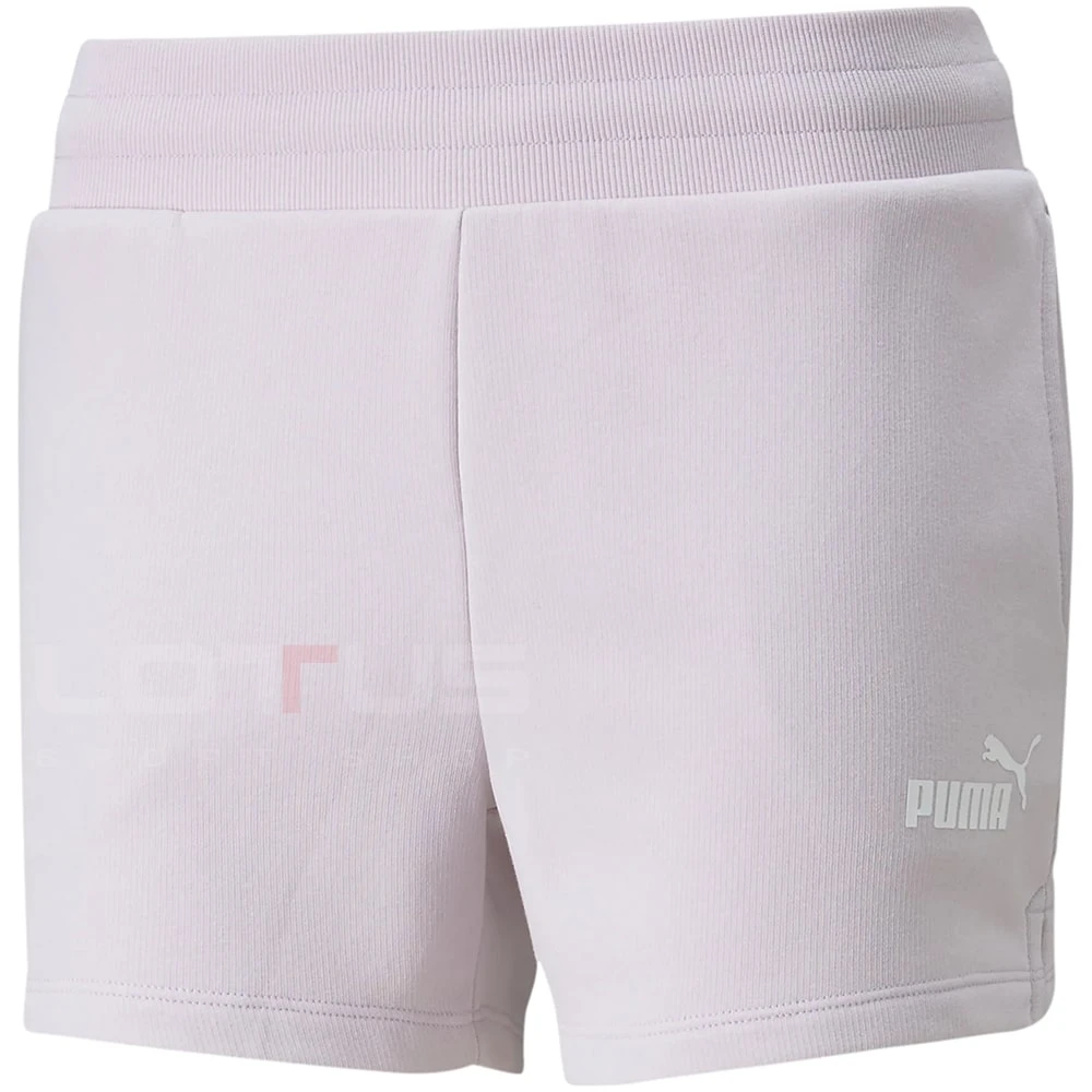 ДАМСКИ КЪСИ ПАНТАЛОНИ PUMA ESS 4IN SWEAT SHORTS TR S LAVENDER - lotus-sport.bg