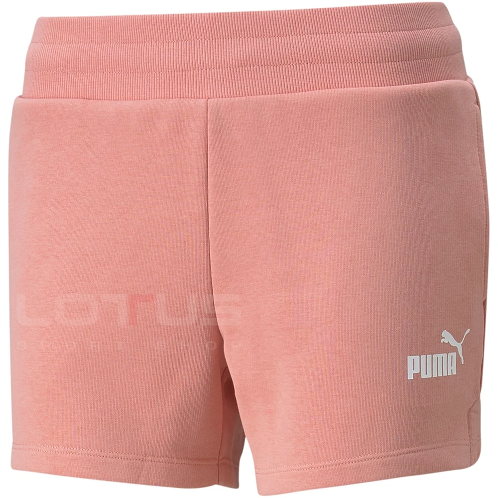 ДАМСКИ КЪСИ ПАНТАЛОНИ PUMA ESS 4IN SWEAT SHORTS TR S ROSETTE - lotus-sport.bg