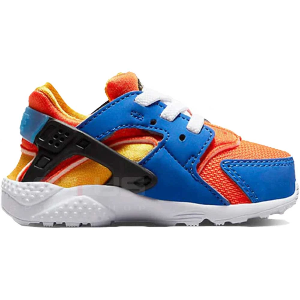 ДЕТСКИ МАРАТОНКИ NIKE HUARACHE RUN BT BLUE/ORANGE - lotus-sport.bg