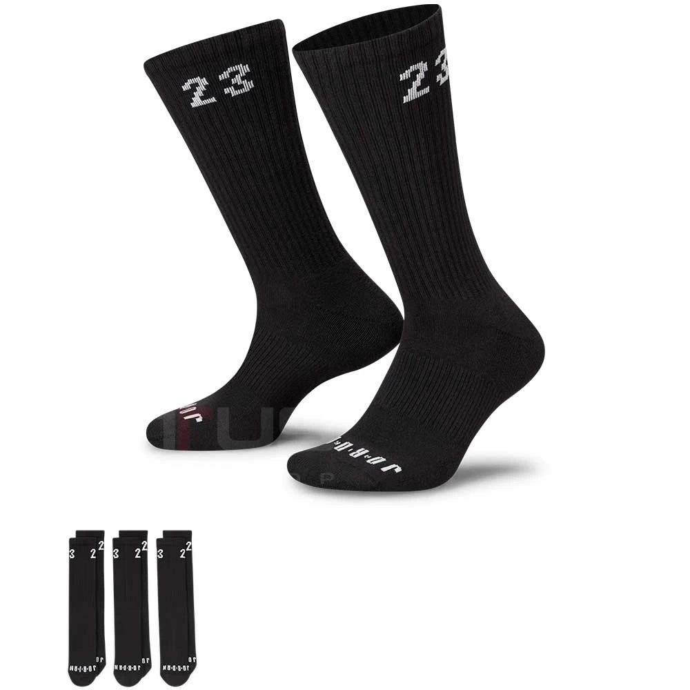 ЧОРАПИ NIKE JORDAN ESSENTIAL CREW 3PR BLACK - lotus-sport.bg