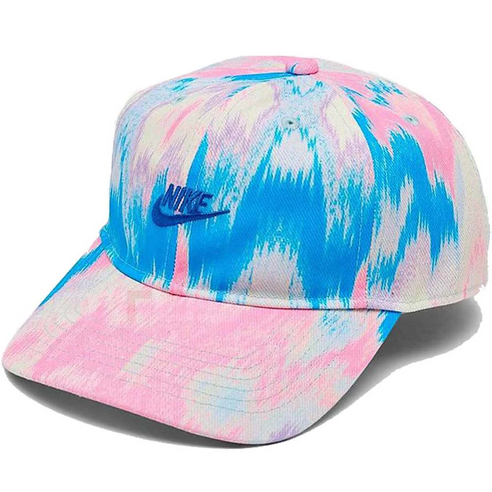 ДЕТСКА ШАПКА ЗА МОМИЧЕ NIKE PRINTED HBR CURVE BRIM CAP PINK/BLUE - lotus-sport.bg