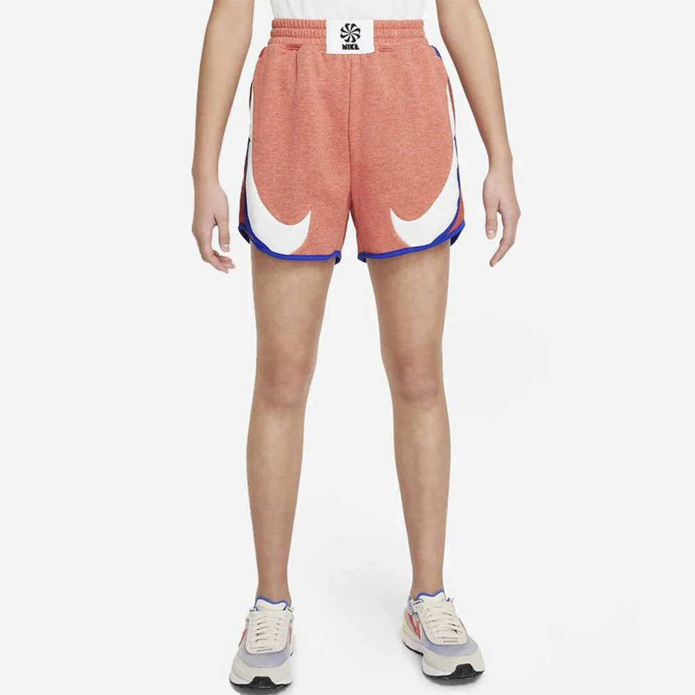 ДЕТСКИ КЪСИ ПАНТАЛОНИ NIKE NSW DF CIRCA SHORT MADDER ROOT - lotus-sport.bg