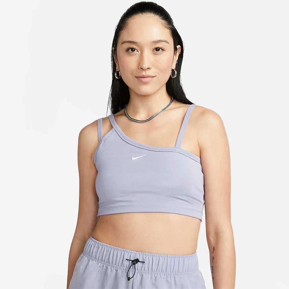 ДАМСКИ ПОТНИК NIKE NSW EVRDY MOD AYSM CROP TANK INDIGO HAZE - lotus-sport.bg