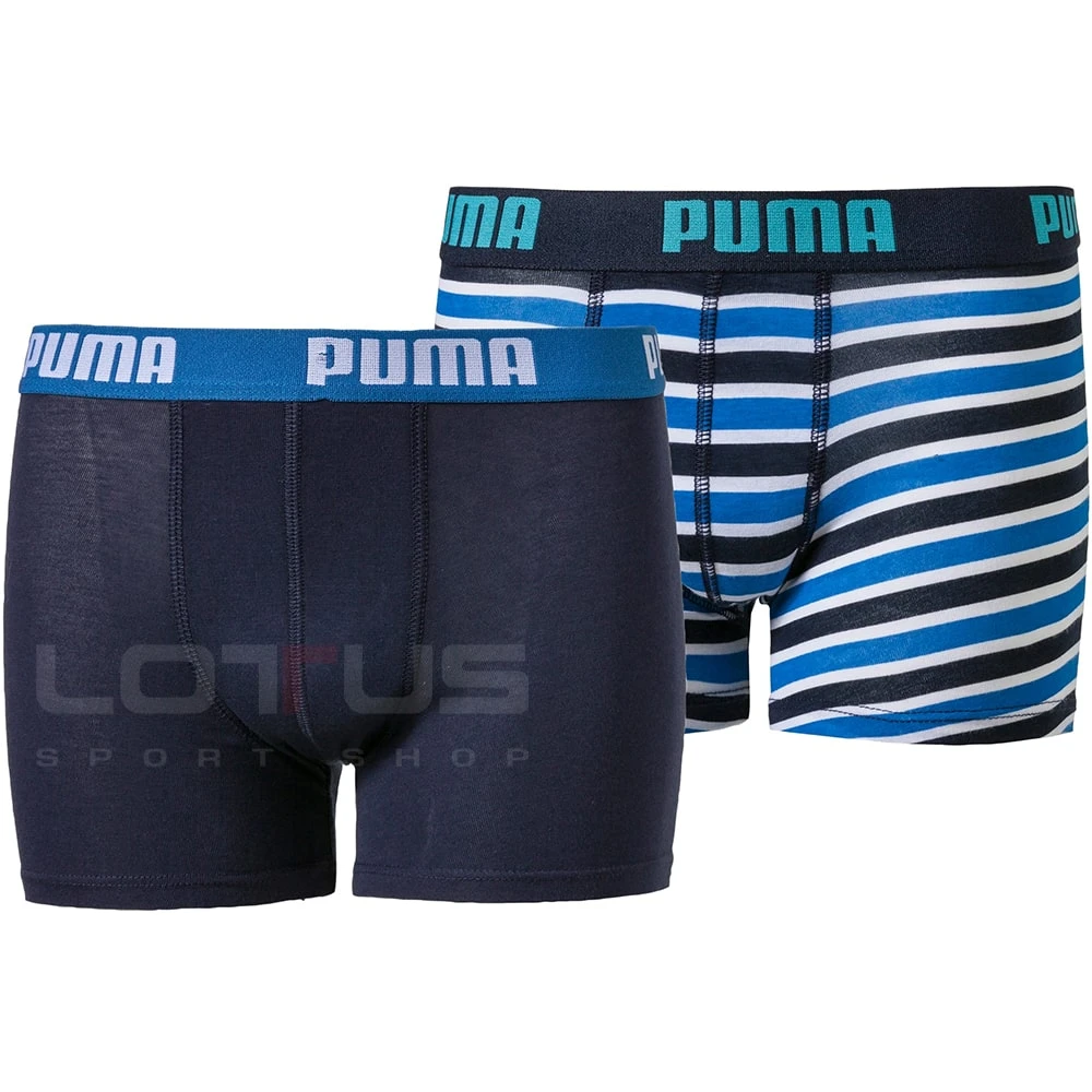 ДЕТСКИ БОКСЕР PUMA BASIC BOXER PRINTE BOXER OBSIDIAN - lotus-sport.bg