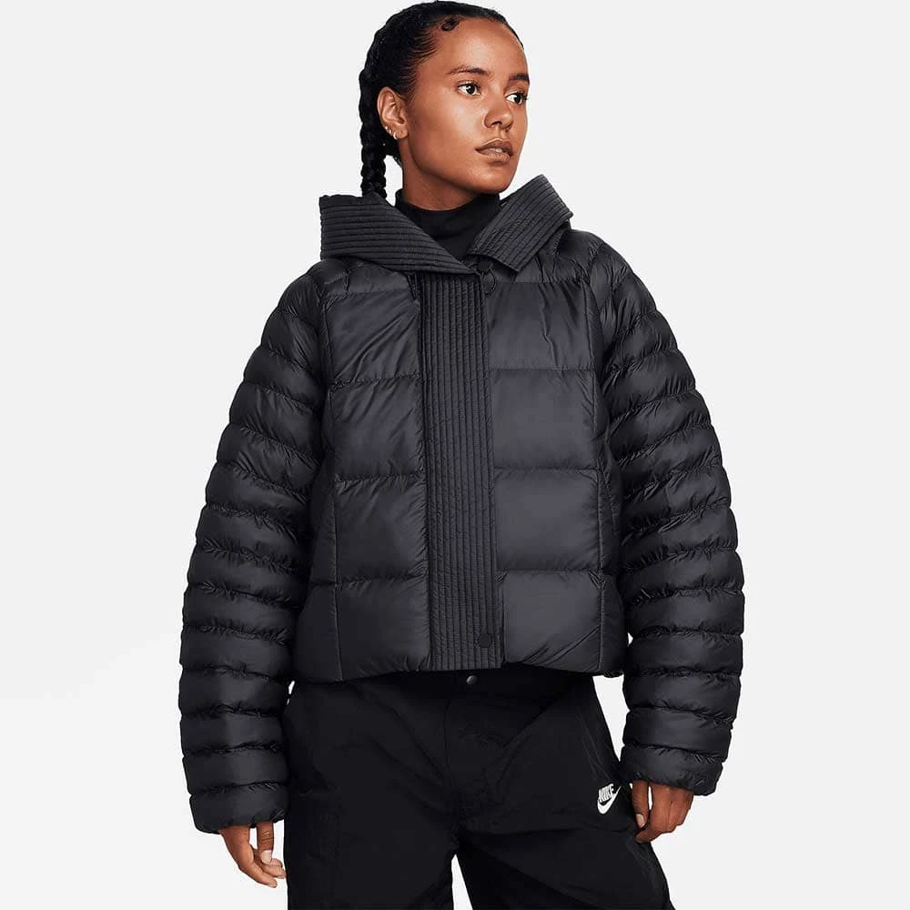 ДАМСКО ЯКЕ NIKE NSW ESSNTL PRIMA PUFFER BLACK - lotus-sport.bg