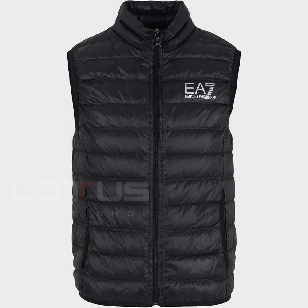 МЪЖКИ ЕЛЕК EA7 EMPORIO ARMANI 8NPQ01 TRAIN CORE ID M DOWN LIGHT VEST ЧЕРЕН - lotus-sport.bg