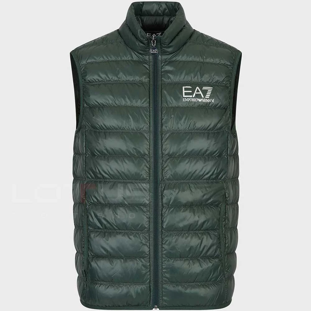 МЪЖКИ ЕЛЕК EA7 EMPORIO ARMANI 8NPQ01 TRAIN CORE ID M DOWN LIGHT VEST ЗЕЛЕН - lotus-sport.bg