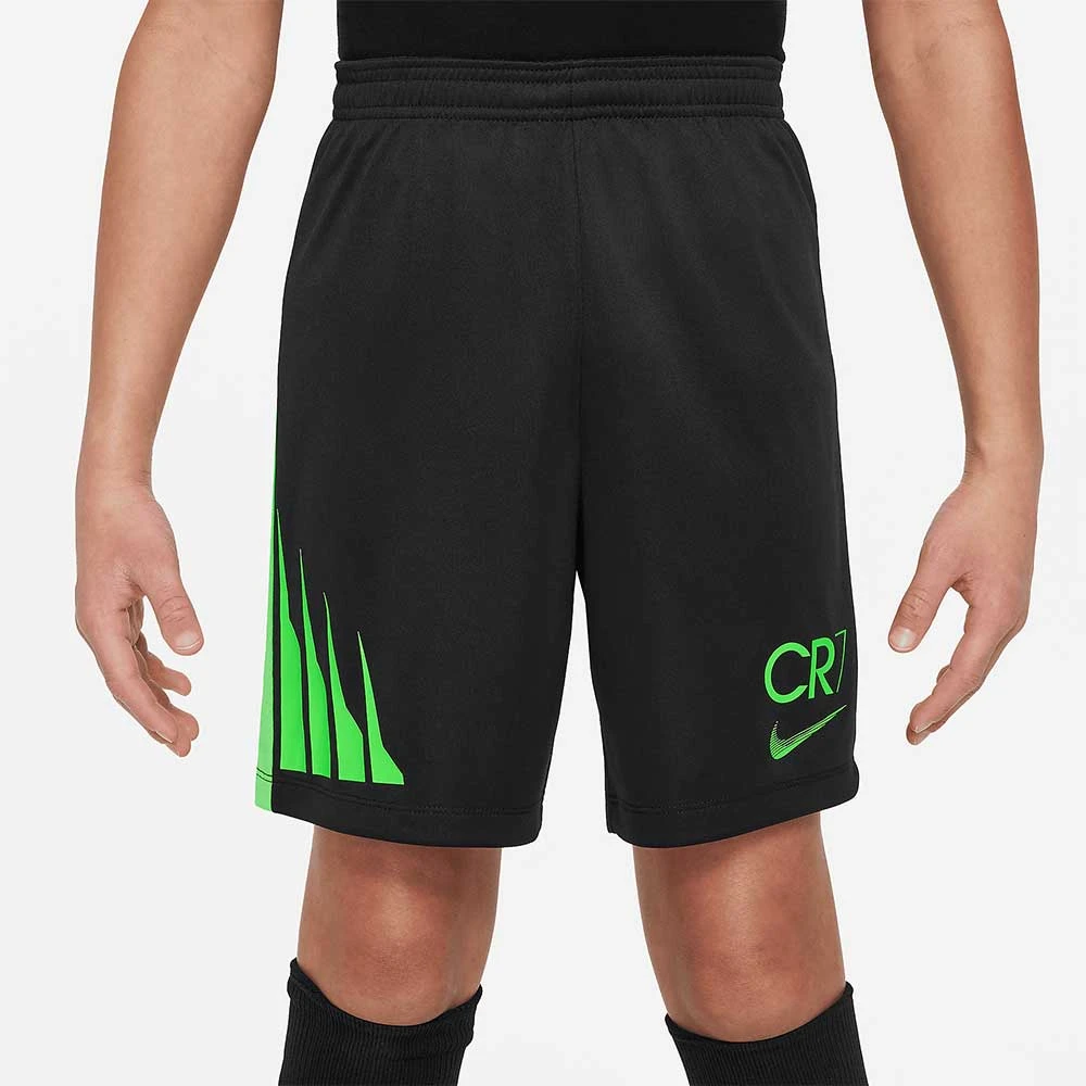 ДЕТСКИ КЪСИ ПАНТАЛОНИ ЗА МОМЧЕ NIKE CR7 K DF ACD23 SHORT K ЧЕРНИ - lotus-sport.bg