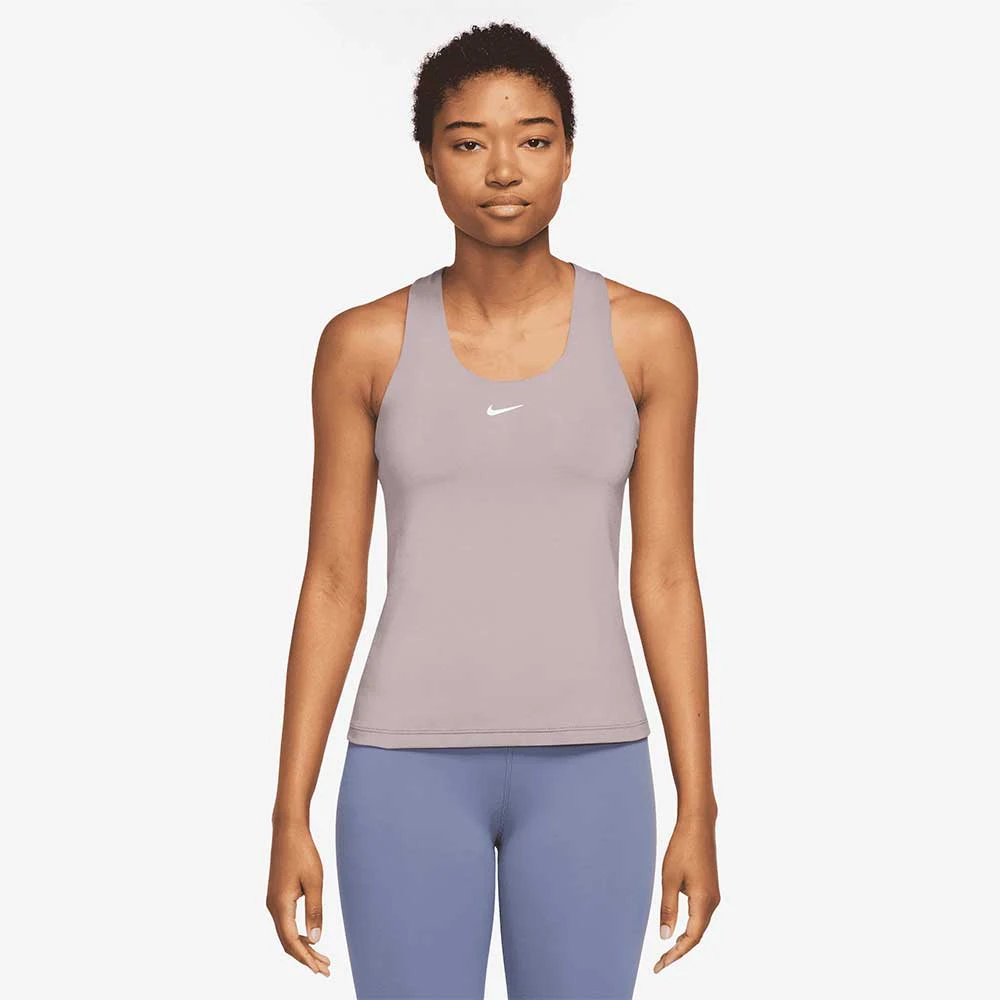 ДАМСКИ ПОТНИК NIKE DF SWOOSH BRA TANK БЛЕДОЛИЛАВ - lotus-sport.bg