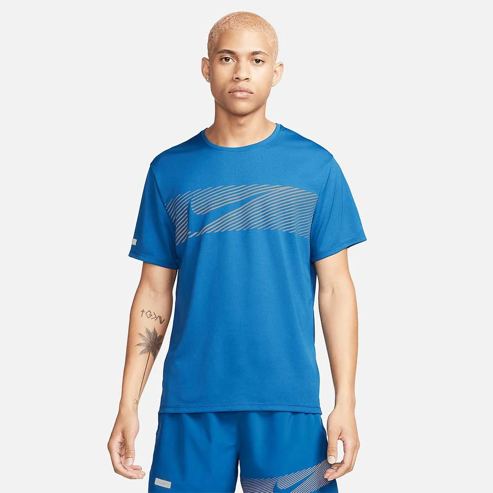МЪЖКА ТЕНИСКА NIKE FLASH MILER TOP СИНЯ - lotus-sport.bg