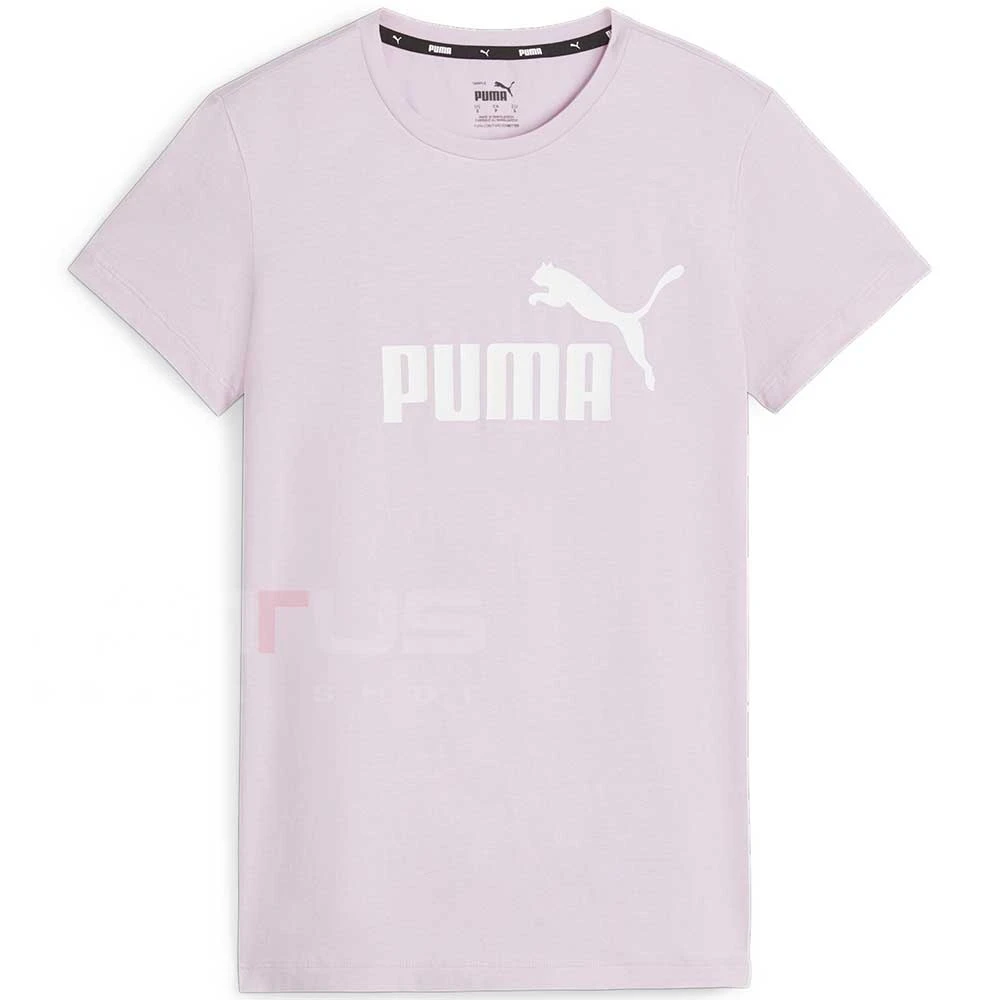 ДАМСКА ТЕНИСКА PUMA 58677560 ESS LOGO TEE S БЛЕДОРОЗОВА - lotus-sport.bg