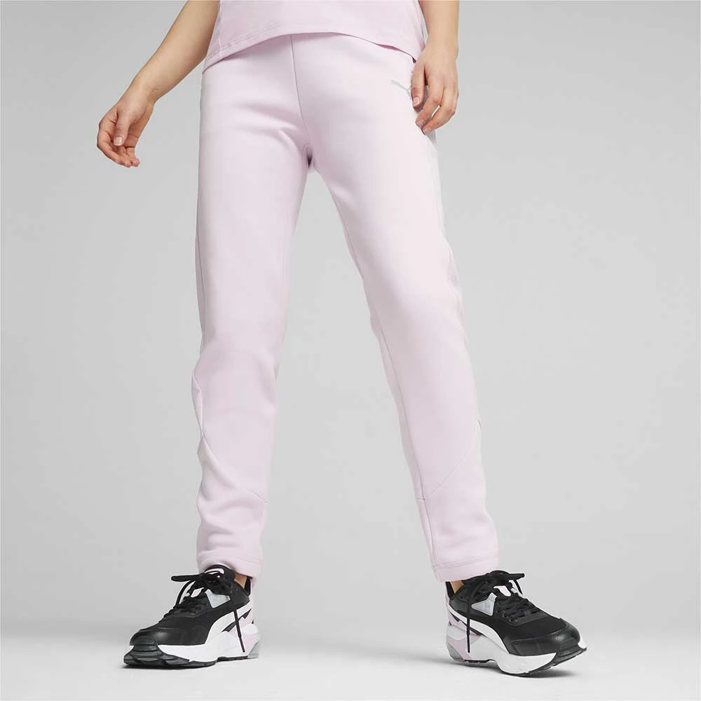 ДАМСКО ДОЛНИЩЕ PUMA 67788060 EVOSTRIPE HIGH-WAIST PANTS БЛЕДОРОЗОВО - lotus-sport.bg