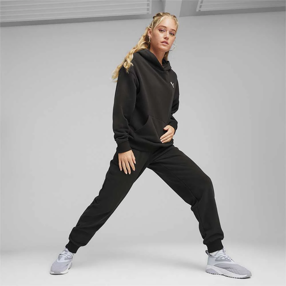ДАМСКИ СПОРТЕН ЕКИП PUMA 67992001 LOUNGEWEAR SUIT TR ЧЕРЕН - lotus-sport.bg