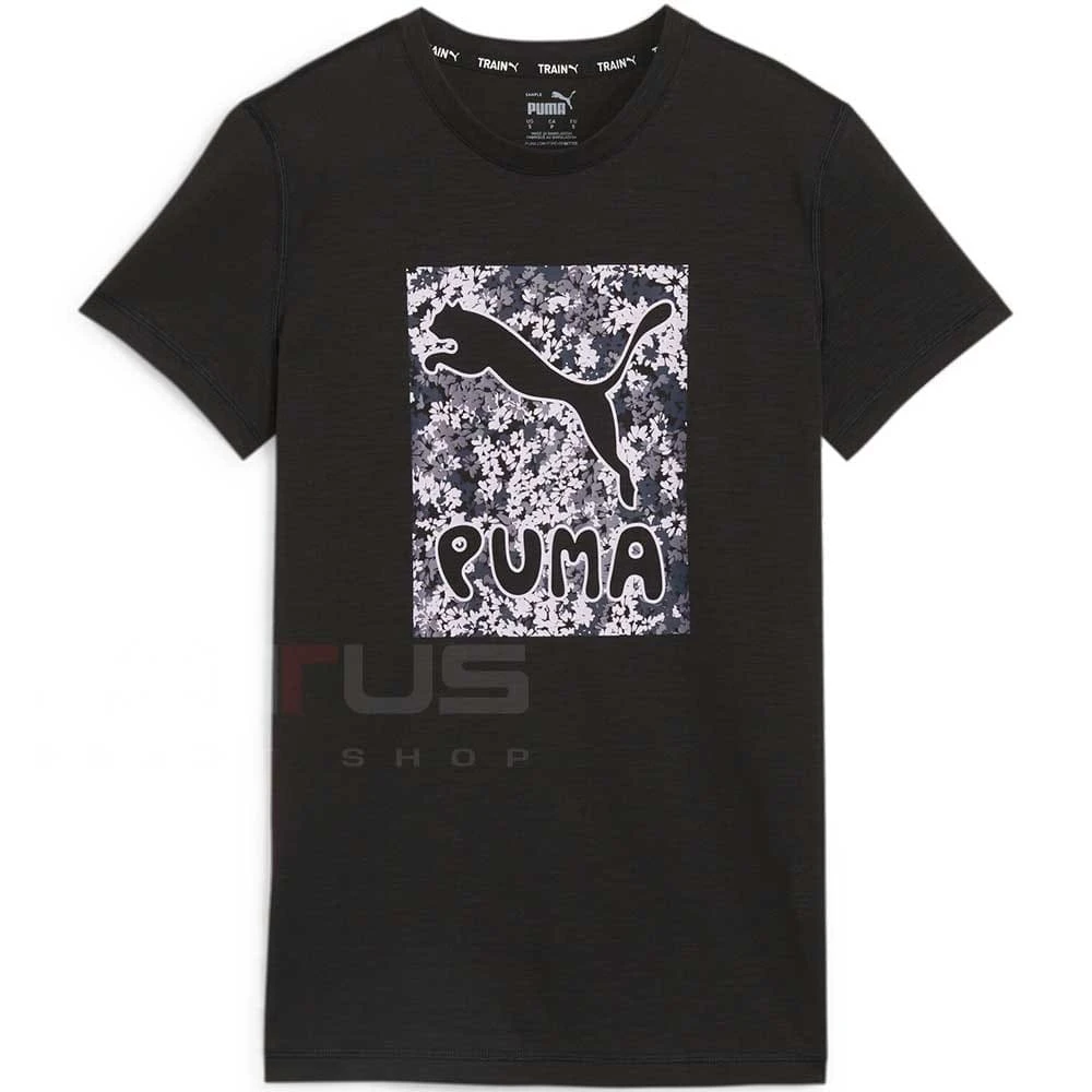 ДАМСКА ТЕНИСКА PUMA 52511401 WOMEN’S GRAPHIC SCRIPT TEE ЧЕРНА - lotus-sport.bg