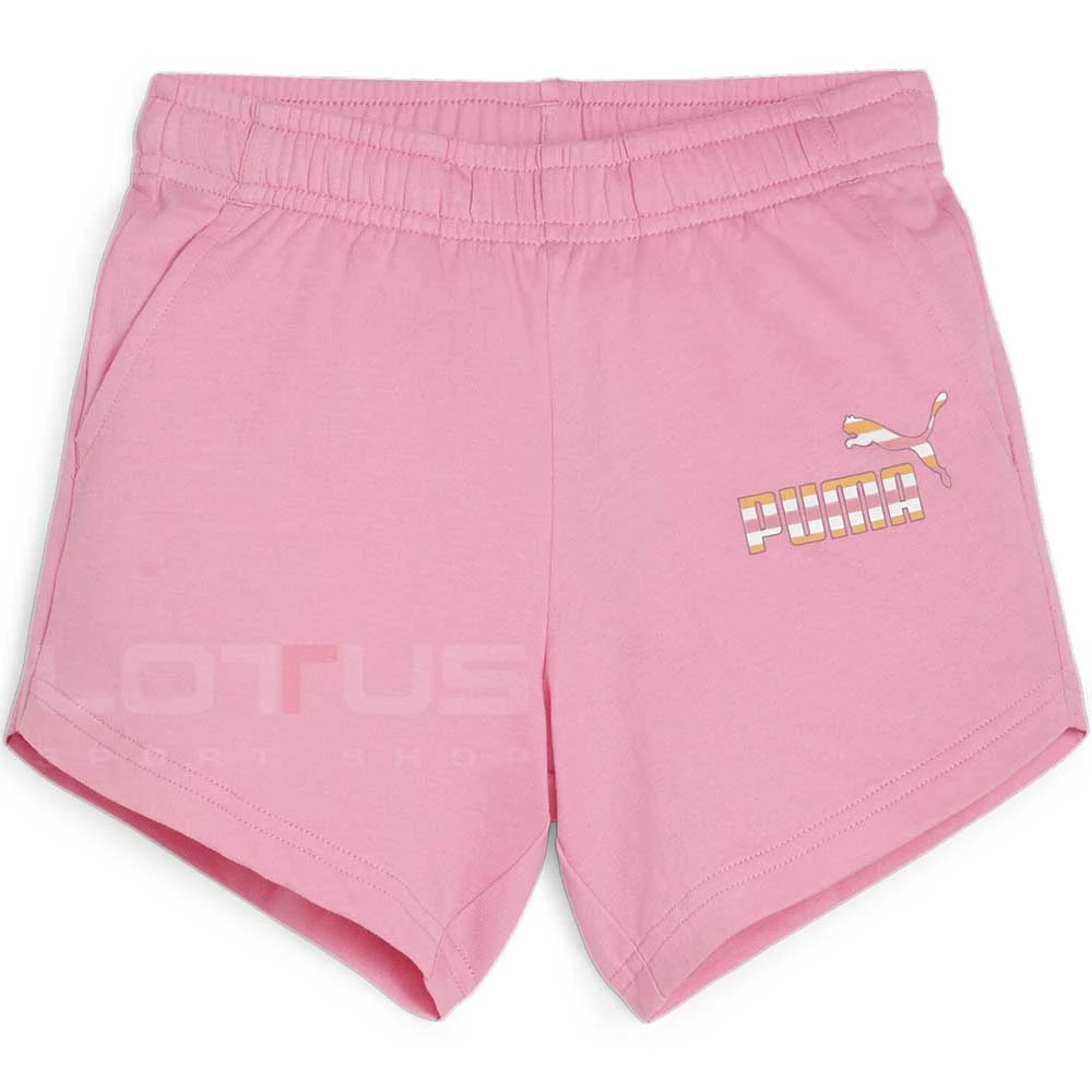 ДЕТСКИ КЪСИ ПАНТАЛОНИ ЗА МОМИЧЕ PUMA 67927828 ESS+ SUMMER CAMP SHORTS TR РОЗОВИ - lotus-sport.bg