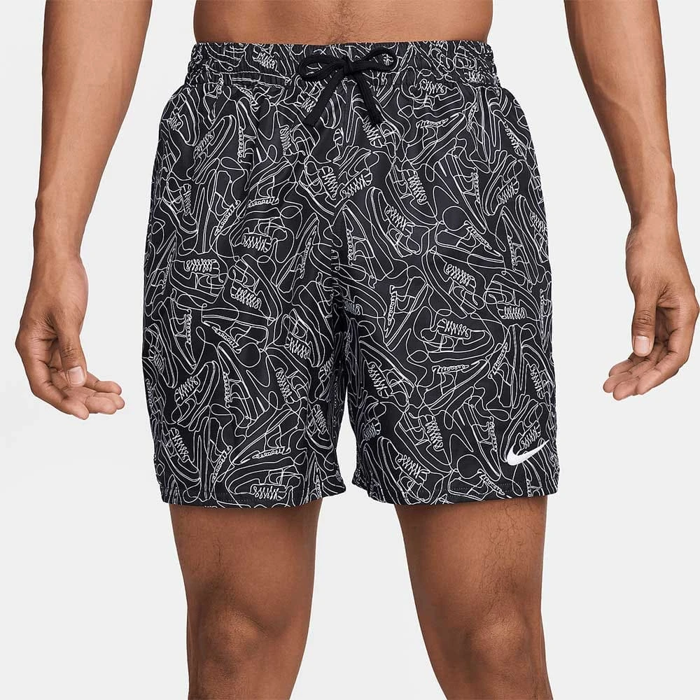 МЪЖКИ ПЛУВНИ ШОРТИ NIKE NESSE522-001 SNEAKERS ЧЕРНИ - lotus-sport.bg