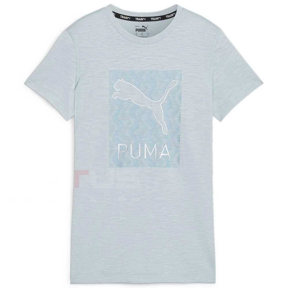 ДАМСКА ТЕНИСКА PUMA 52511422 WOMEN’S GRAPHIC SCRIPT TEE ТЮРКОАЗЕНА - lotus-sport.bg
