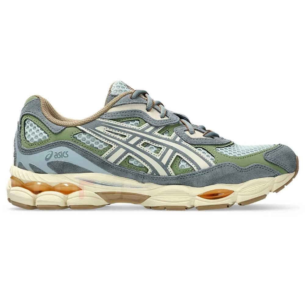 МЪЖКИ МАРАТОНКИ ASICS 1203A372-403 GEL-NYC СИВИ/ЗЕЛЕНИ - lotus-sport.bg