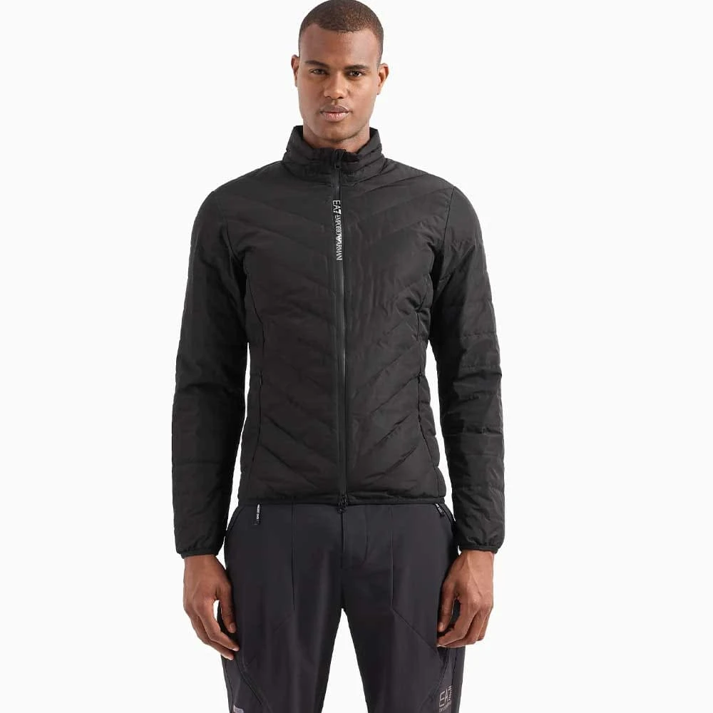 МЪЖКО ЯКЕ EA7 EMPORIO ARMANI 8NPB13-1200 TRAIN PREMIUM SHIELD M DOWN LIGHT JACKET ЧЕРНО - lotus-sport.bg
