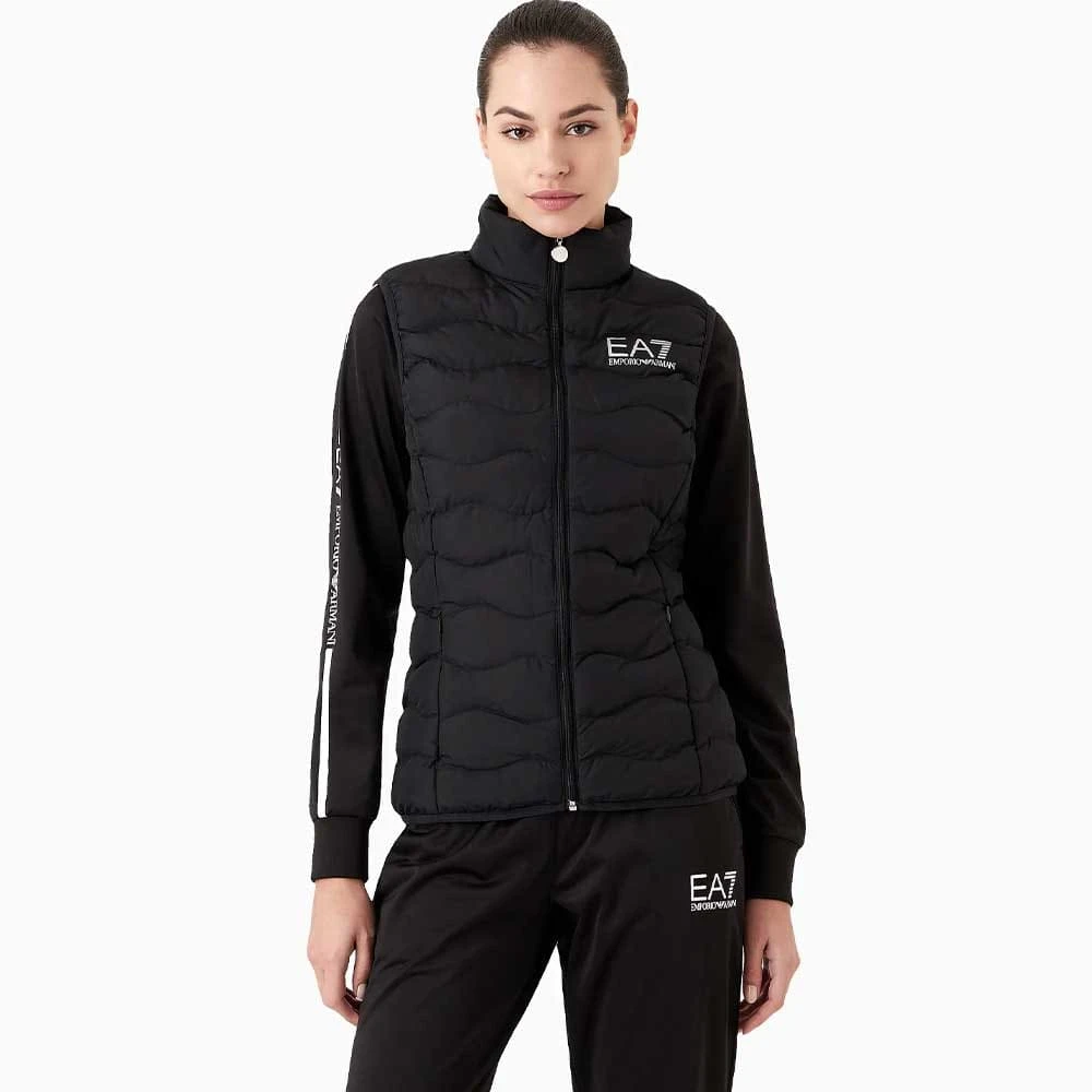 ДАМСКИ ЕЛЕК EA7 EMPORIO ARMANI 8NTQ08-1200 TRAIN CORE LADY W ECO DOWN VEST ЧЕРЕН - lotus-sport.bg