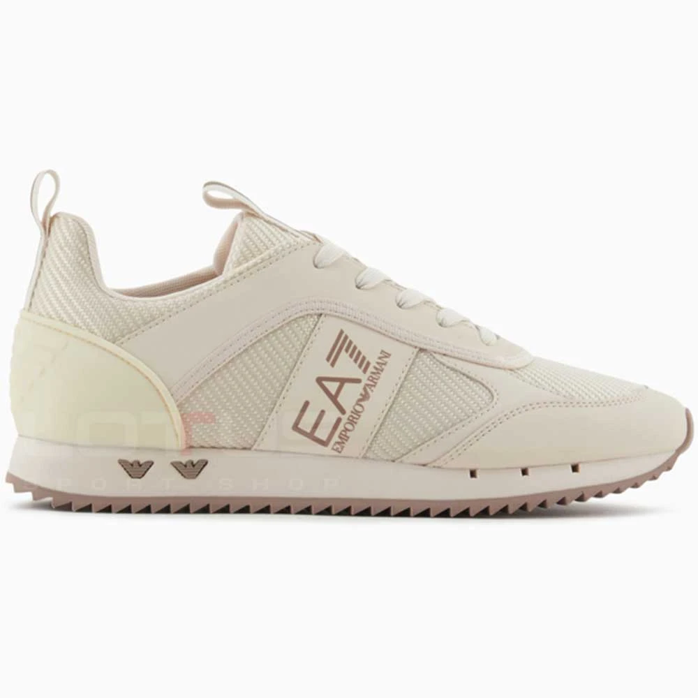ДАМСКИ ОБУВКИ EA7 EMPORIO ARMANI X8X185-U006 BLACK&WHITE CARBON КРЕМАВИ - lotus-sport.bg