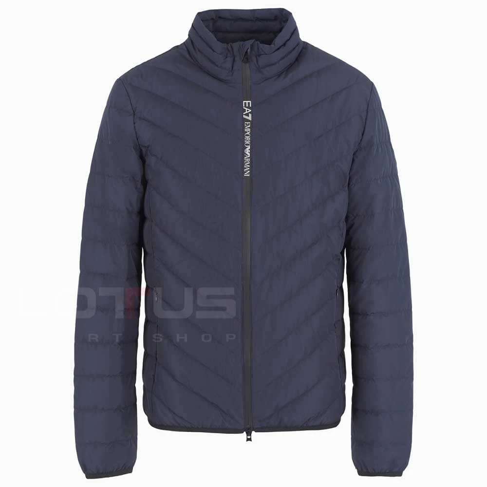 МЪЖКО ЯКЕ EA7 EMPORIO ARMANI 8NPB13-1562 TRAIN PREMIUM SHIELD M DOWN LIGHT JACKET ТЪМНОСИНЬО - lotus-sport.bg