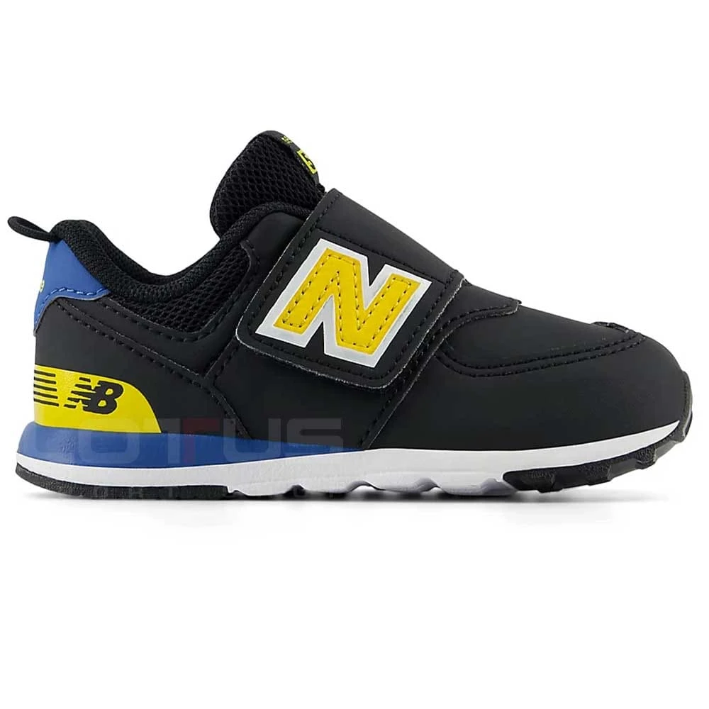 ДЕТСКИ МАРАТОНКИ ЗА МОМЧЕ NEW BALANCE NW574KIB ЧЕРНИ - lotus-sport.bg
