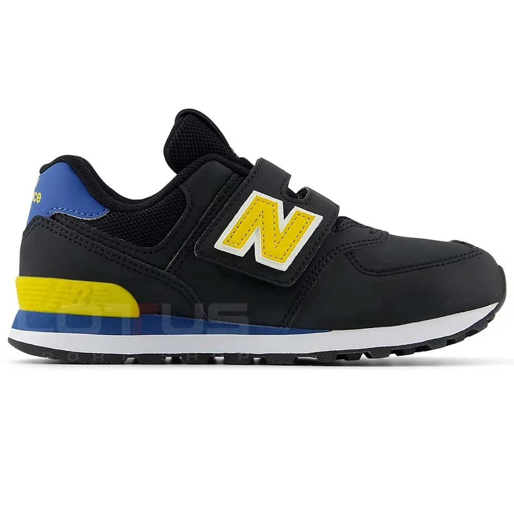 ДЕТСКИ МАРАТОНКИ ЗА МОМЧЕ NEW BALANCE PV574KIB ЧЕРНИ - lotus-sport.bg