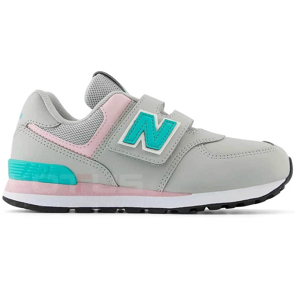 ДЕТСКИ МАРАТОНКИ ЗА МОМИЧЕ NEW BALANCE PV574KIC СИВИ - lotus-sport.bg